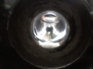 EXHAUST SIDE POLISHED BY R.A.T